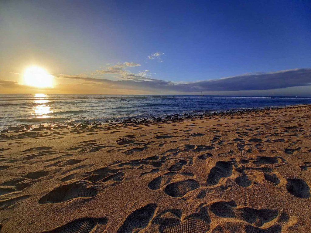 coucher de soleil La Réunion
