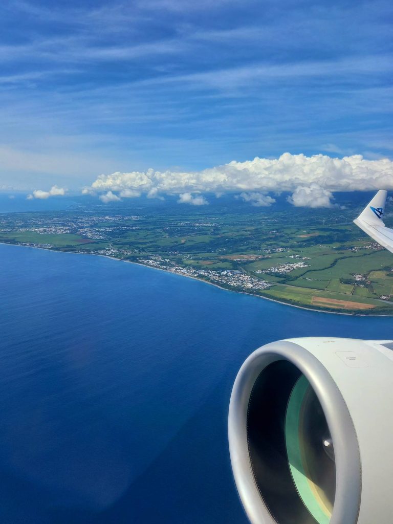 avion voyage La Réunion